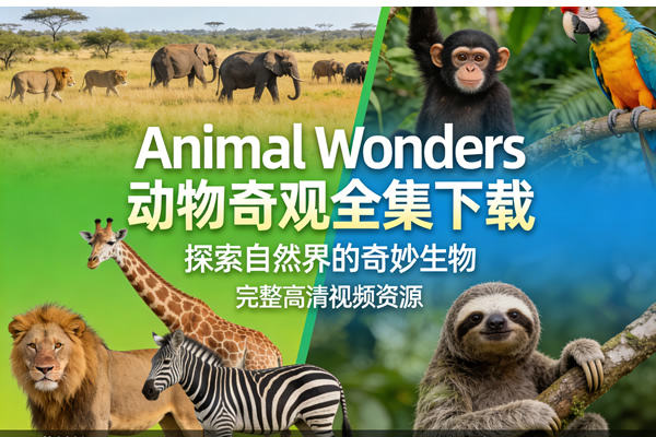 Animal Wonders动物奇观全集下载第1张-惠学吧 Animal Wonders动物奇观全集下载